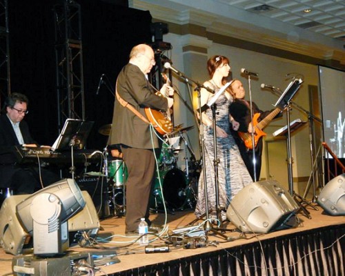 On stage performing for the SNC-Lavalin Christmas Party 2014 at The Mississauga Convention Centre.jpg On stage performing for the SNC-Lavalin Christmas Party 2014 at The Mississauga Convention Centre.jpg